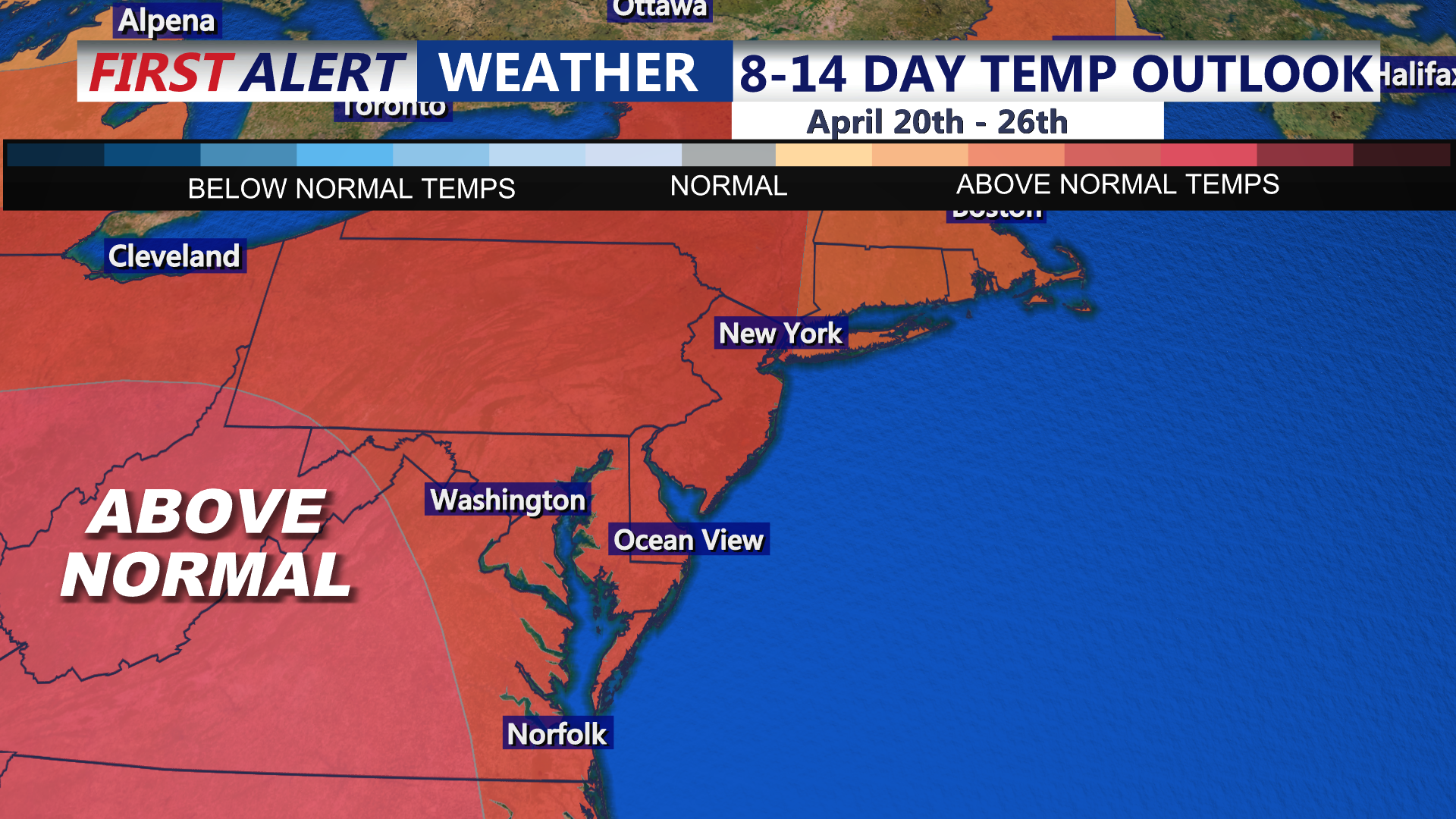 8-14 Day Temperature Outlook